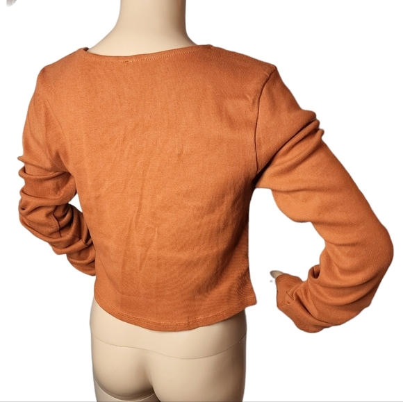 NWOT Free People cropped sweater - Picture 4 of 16